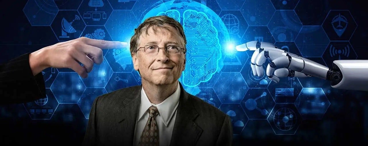 Bill Gates ricevuto da Giorgia Meloni. Si è parlato di intelligenza  artificiale 