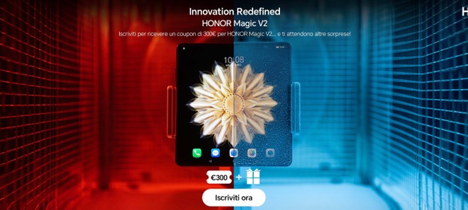 Honor Magic V2 questa settimana in Italia: ecco le promo lancio | Data e sconto