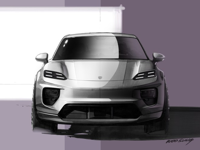 Porsche Macan 2025, due nuovi bozzetti in attesa della presentazione