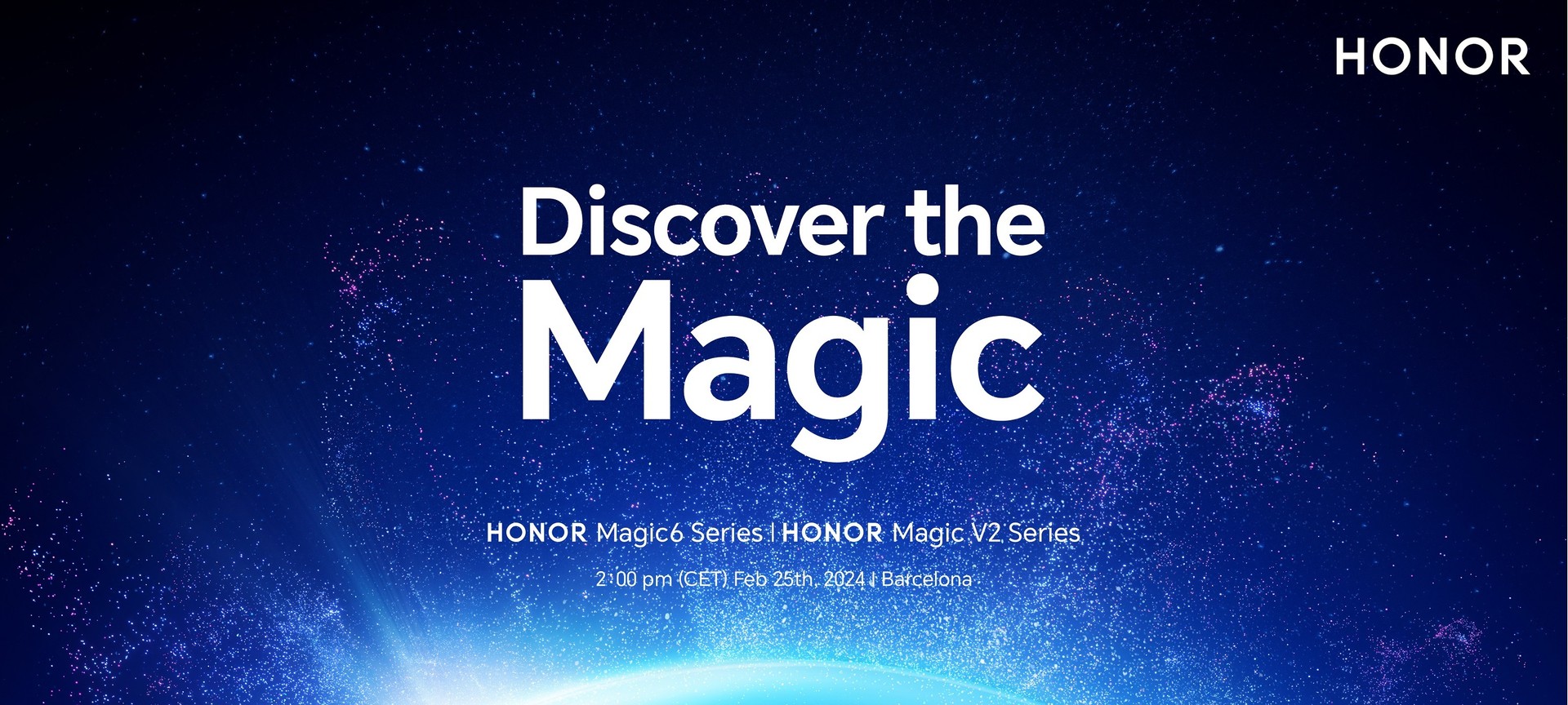 La Honor Magic6 series debutta al MWC 2024: data e ora dell'evento