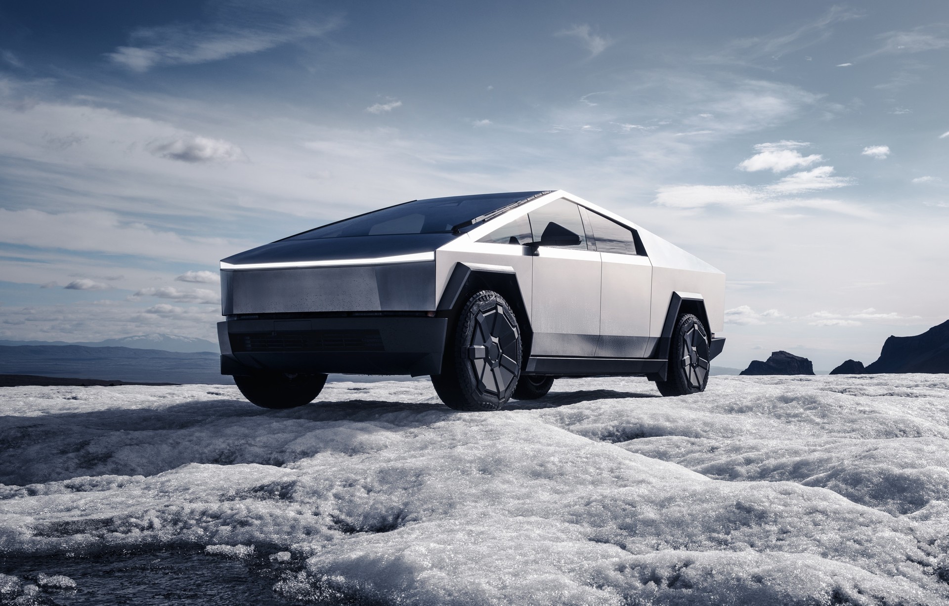 Tesla Cybertruck Europaturné börjar.  Här kan du se det i Italien