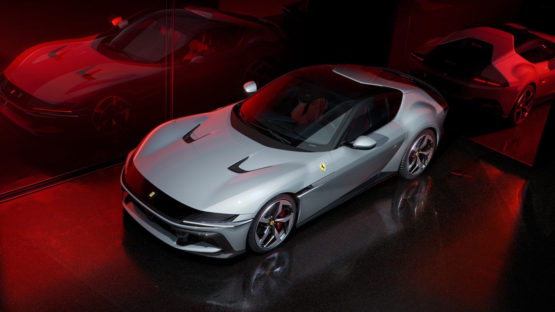 Ferrari 12Cilindri, motore V12 aspirato da 830 CV. Anche Spider