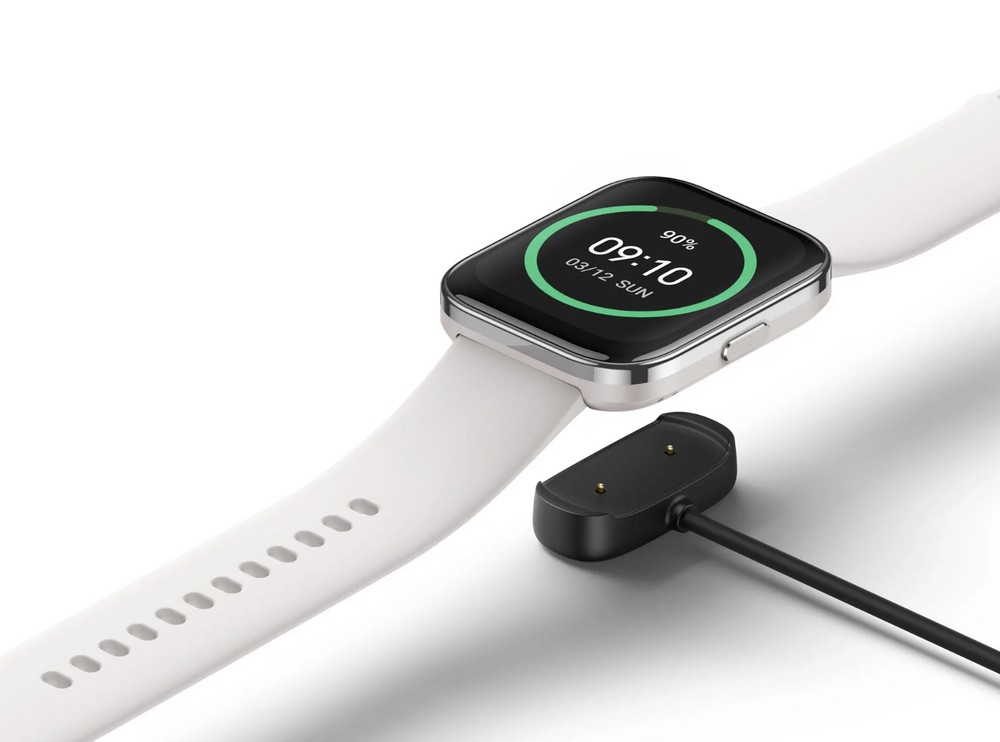 GIOPUEY Cinturino Per Amazfit Bip 5 / Bip 5 Unity, In Silicone Morido, Comodo E Traspirante Per L'Uso Quotidiano - Nero