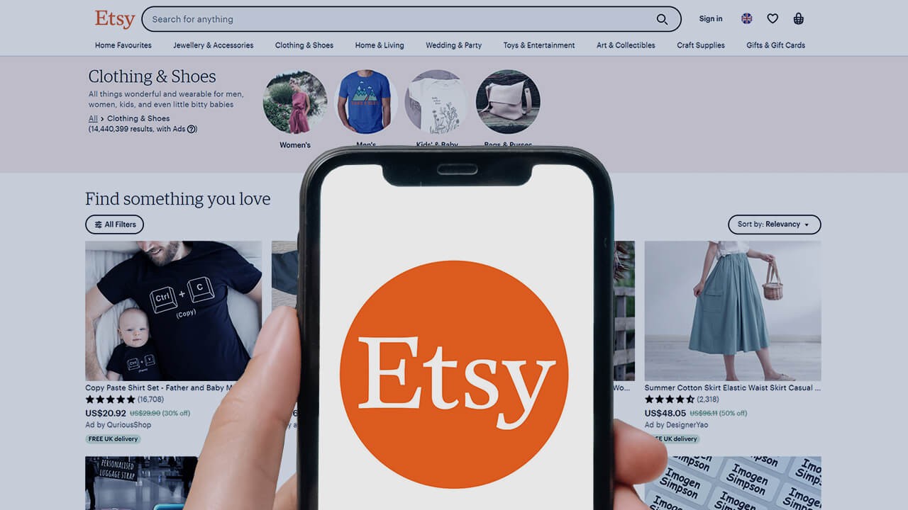 Etsy aggiorna le sue categorie per gli articoli in vendita