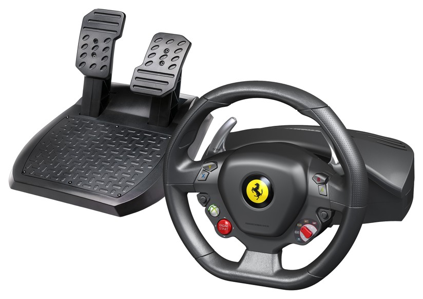 Thrustmaster presenta il volante Ferrari 458 Italia Racing Wheel per Xbox  360 