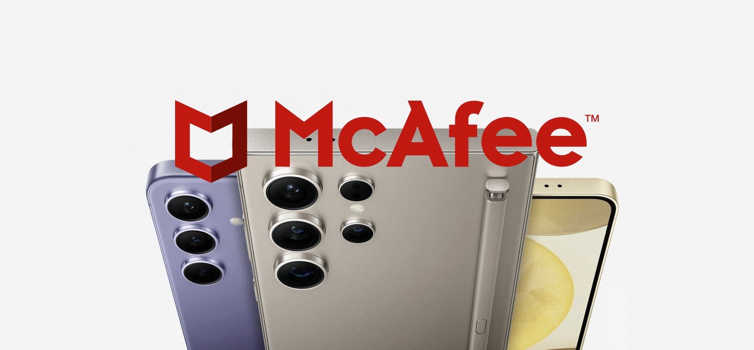 Samsung e McAfee insieme per il decimo anno per proteggere gli smartphone Galaxy
