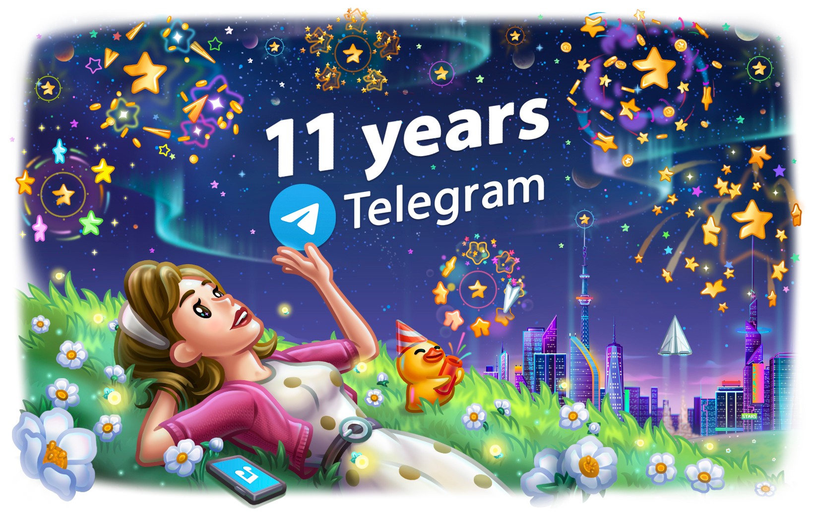 Telegram festeggia 11 anni con un aggiornamento: tutte le novità