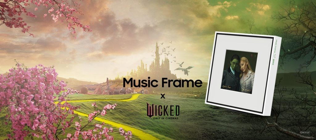 Samsung porta la magia di WICKED in salotto con il nuovo Music Frame