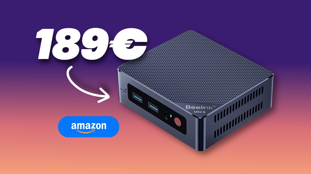 Meno di 190€ per questo mini PC con 16GB di RAM e Windows 11