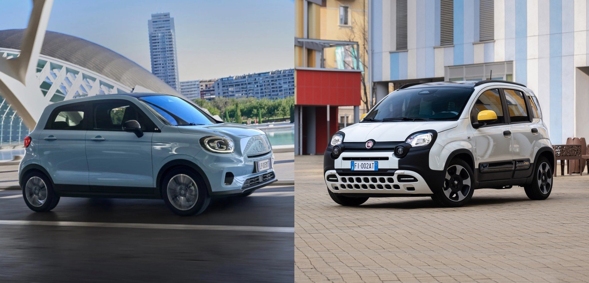 Leapmotor T03 Vs FIAT Panda, sfida tra city car. Dimensioni, motori e prezzi