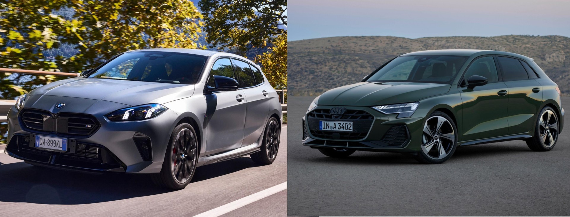 BMW Serie 1 Vs Audi A3 Sportback, confronto tra compatte premium