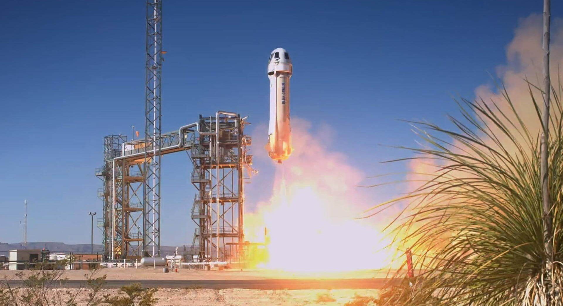 Blue Origin: test di gravità lunare per il razzo New Shepard | Diretta alle 17