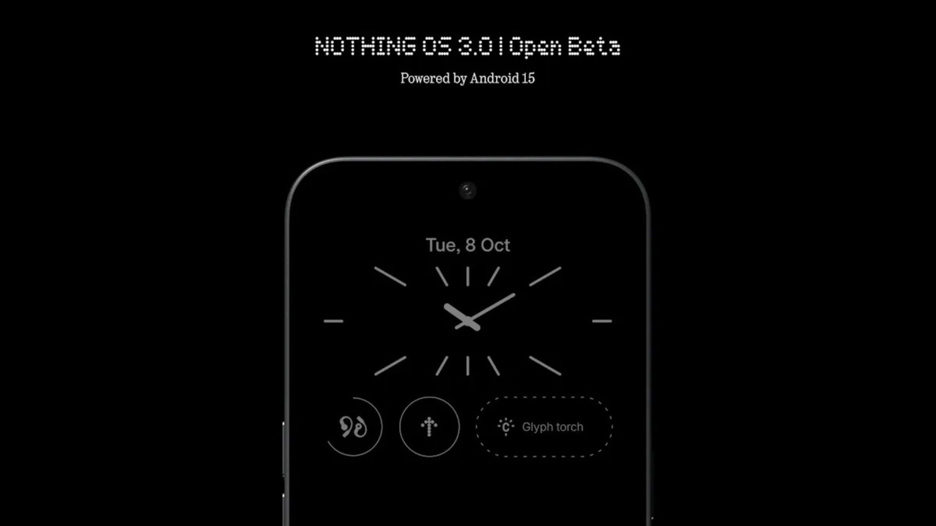 Nothing OS 3.0, aperta ufficialmente la beta: tutte le novità principali