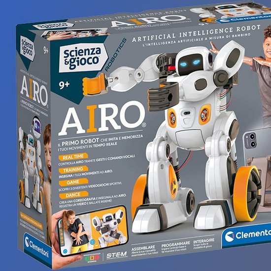 Robot AI Interattivo Per Bambini – Giocattolo Parlante E Con Movimento, Compagno Educativo Per Imparare Giocando | Per Ragazze, Ragazzi E Adulti