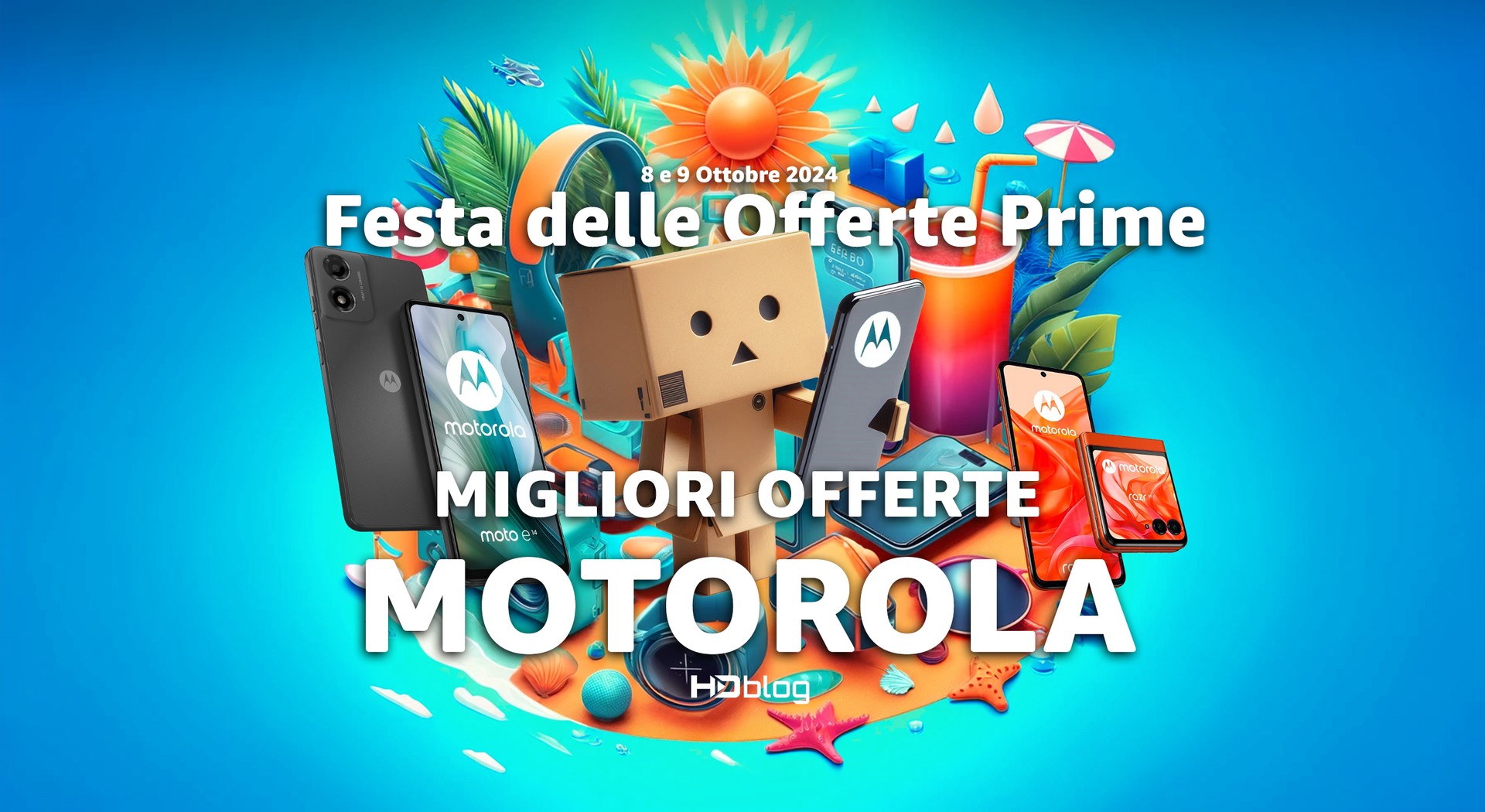 Festa delle Offerte Prime: i migliori smartphone e tracker Motorola in sconto