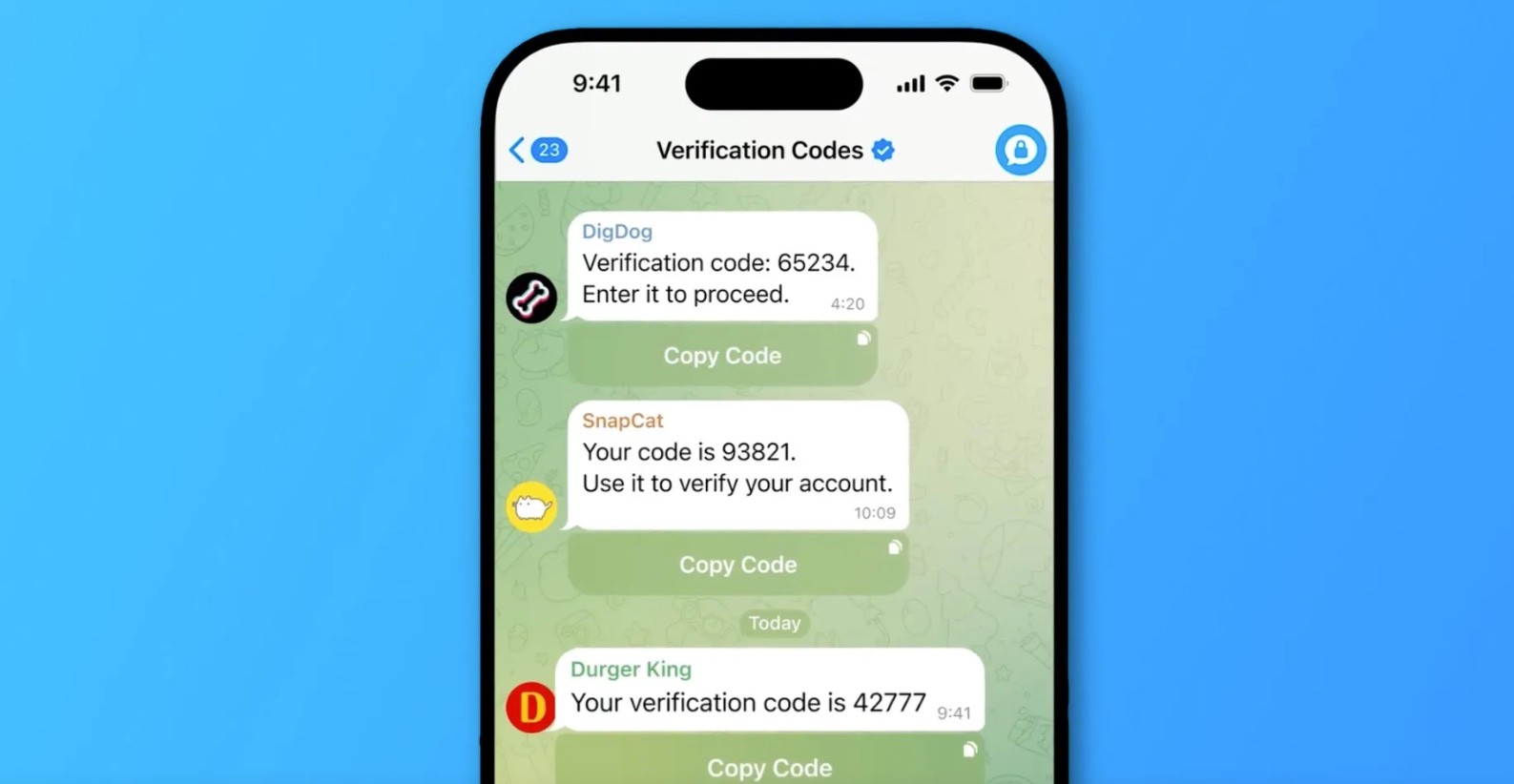 Telegram, ora le aziende possono usare l'app per verificare il numero dei clienti