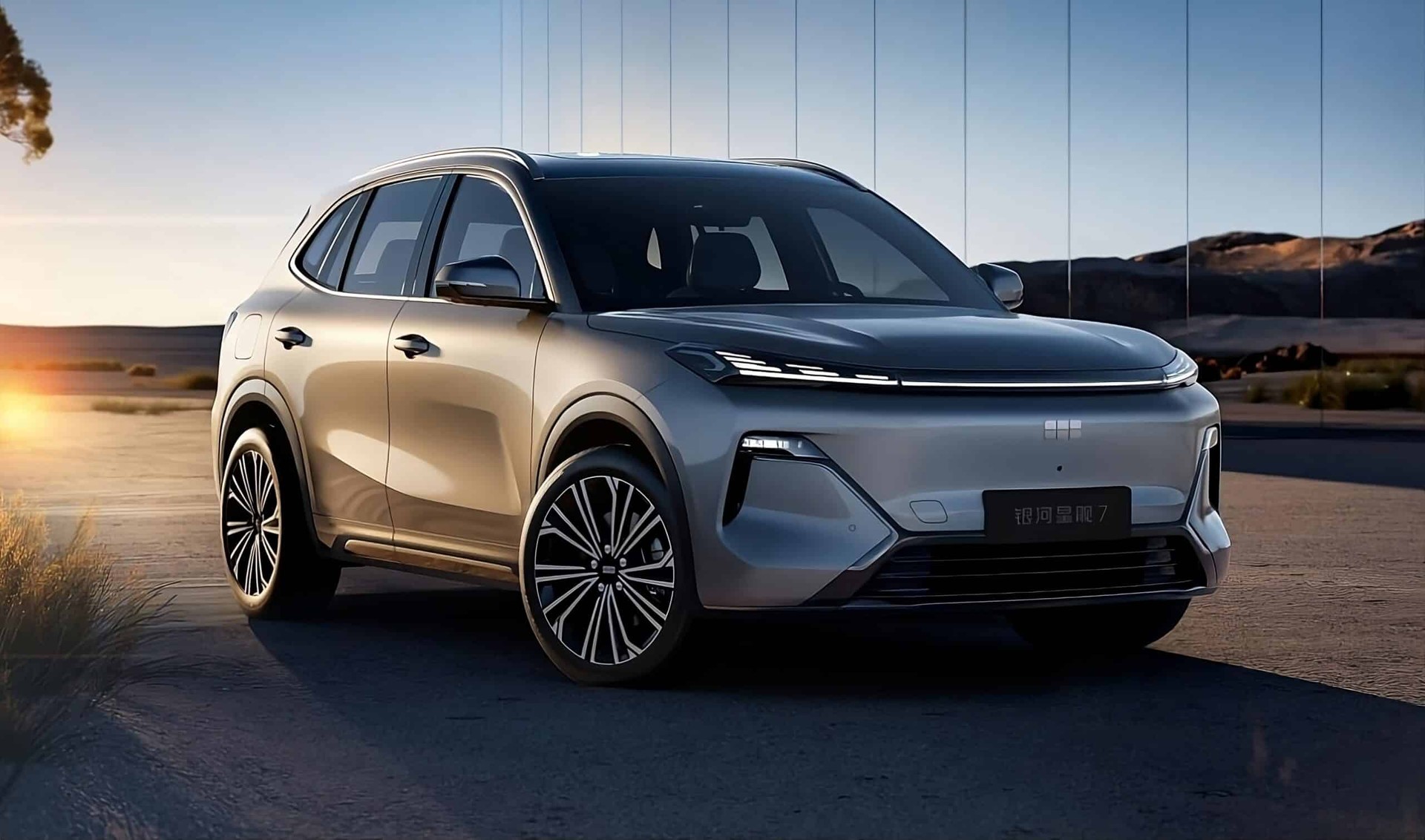 Geely Galaxy Starship 7, prime immagini ufficiali del SUV con sistema ibrido Thor