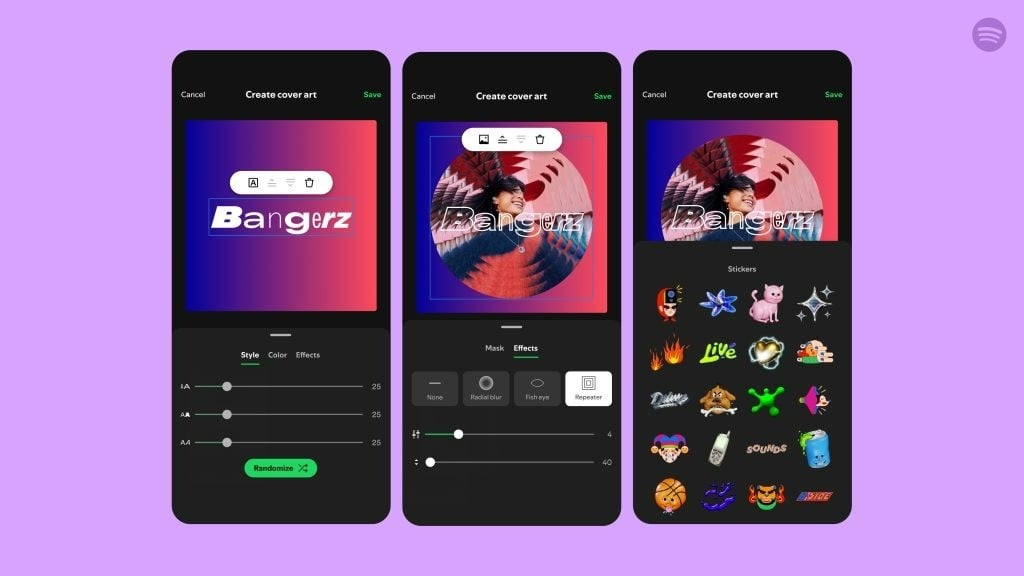 Spotify lancia un nuovo strumento per creare copertine playlist personalizzate