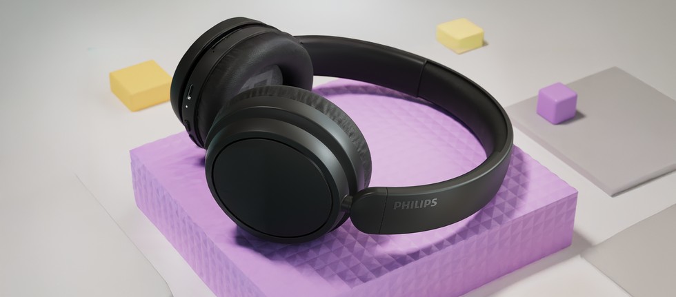 Cuffie Wireless Philips TAH5209BK On-Ear | 65 Ore Autonomia, Bluetooth, Isolamento Passivo | Per Musica E Chiamate Chiare