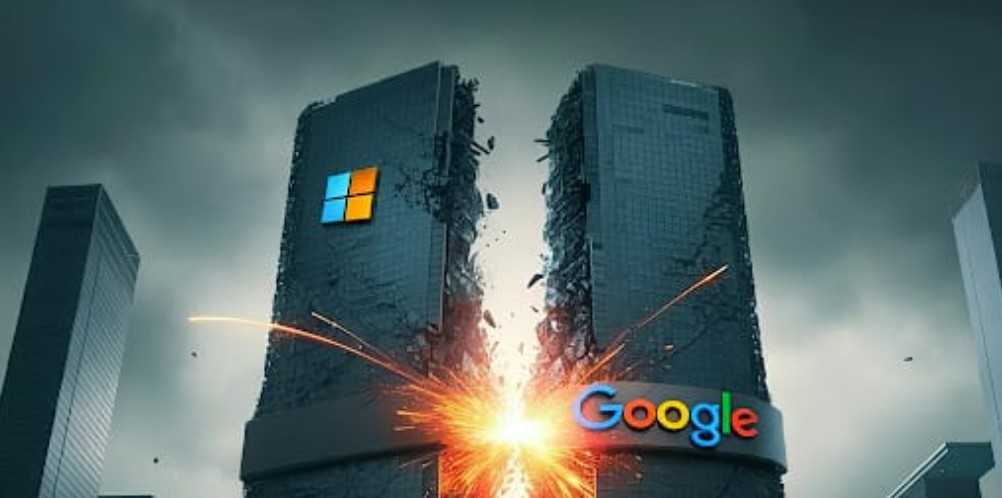 Microsoft, durissimo attacco a Google sul cloud. Fine della tregua tra le due aziende