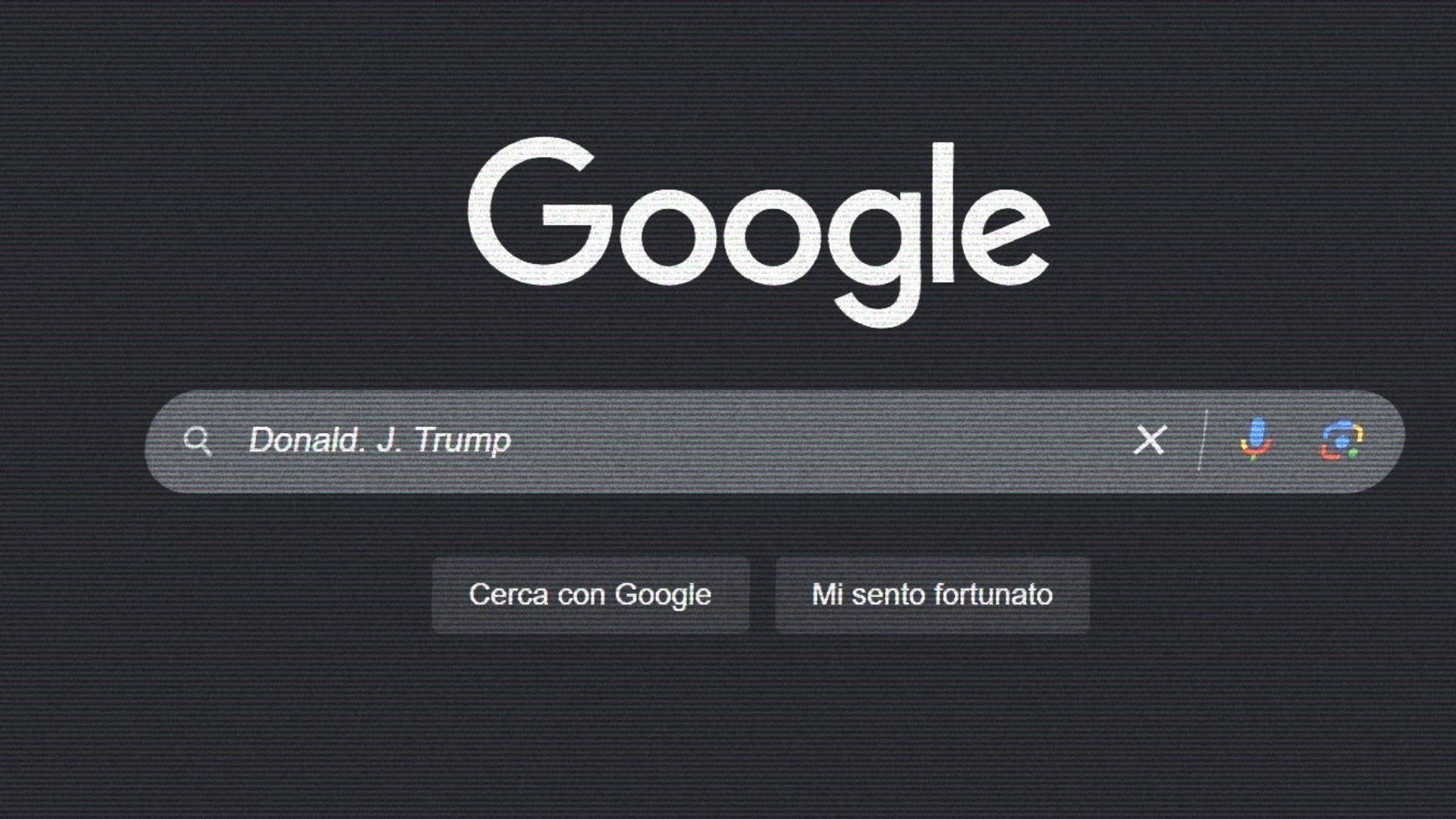 Il destino di Google è nelle mani di Donald Trump