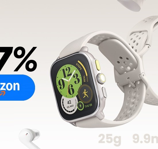 REY Pack 6X Pellicola salvaschermo per AMAZFIT Cheetah Square, qualità Premium