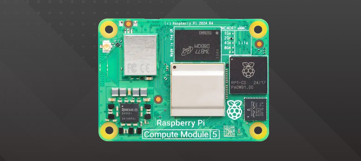 Raspberry Pi Compute Module 5 è un Pi 5 modulare più piccolo, anche nel ...