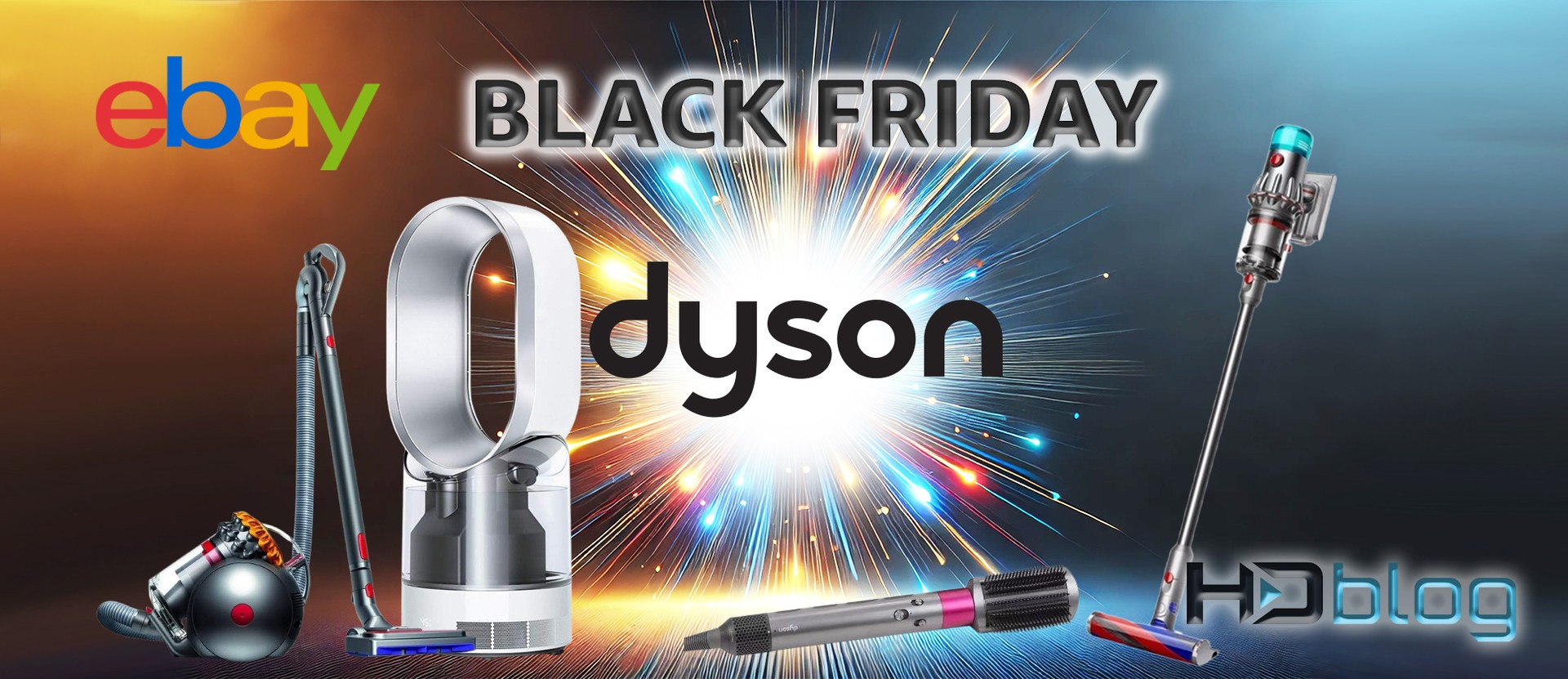 Dyson: fuoritutto al Black Friday ebay, i prodotti top da acquistare