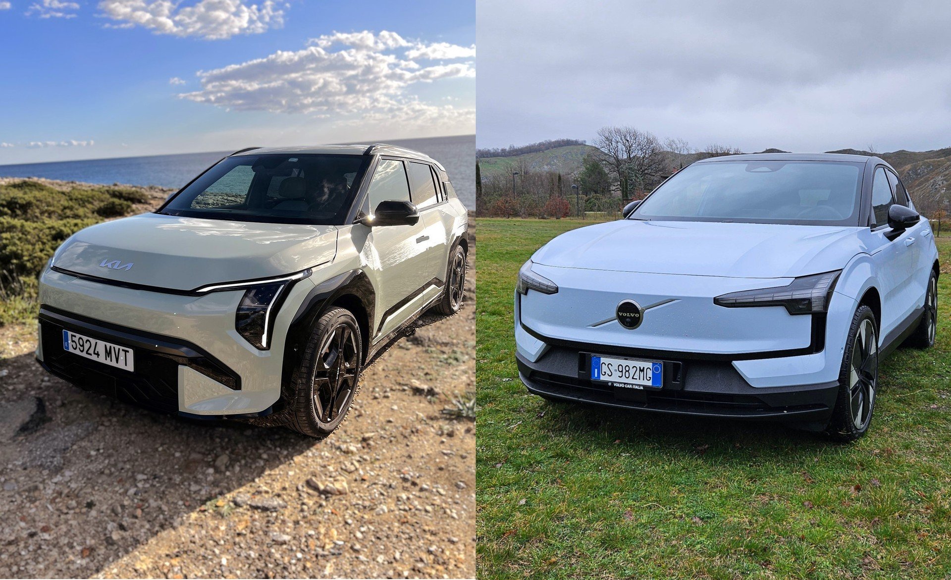 KIA EV3 Vs Volvo EX30, confronto tra SUV elettrici. Motore, autonomia e prezzi