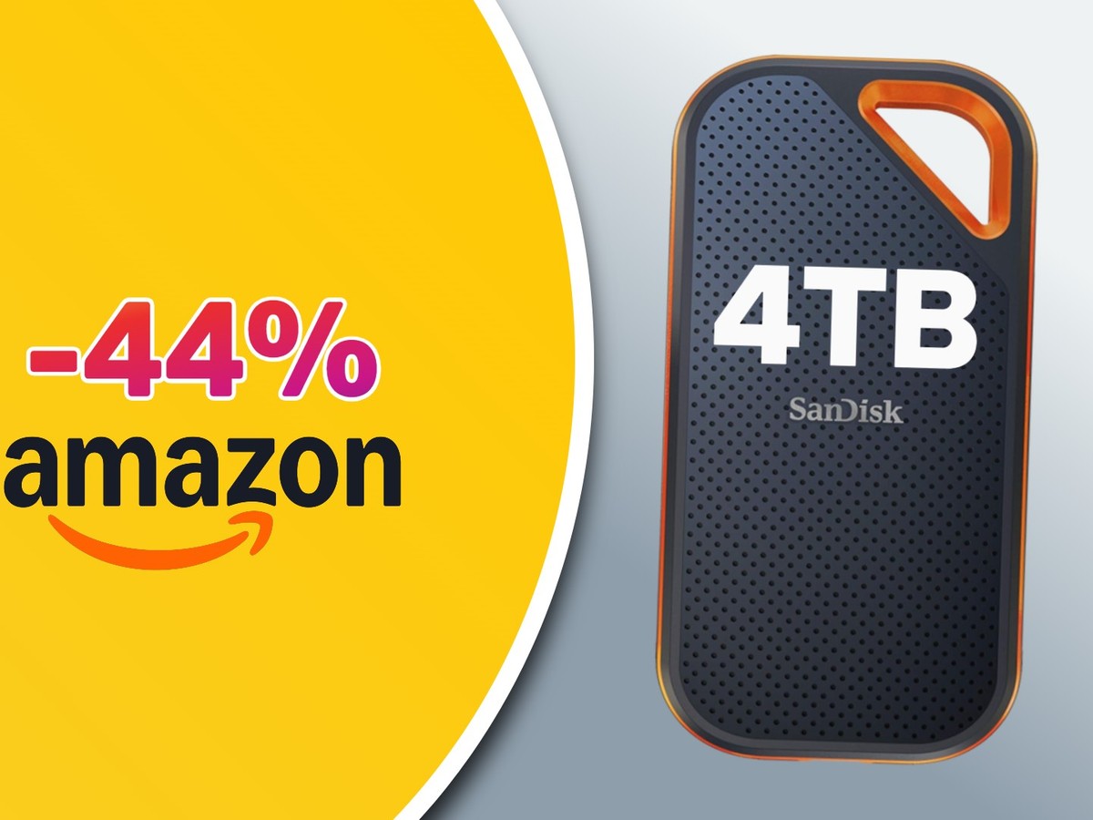 SSD SanDisk Extreme PRO: la versione da 4TB è imperdibile con lo