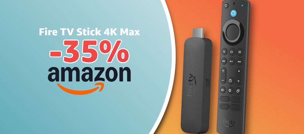 Fire TV Stick 4K Max torna al minimo storico con lo sconto Amazon del 35%