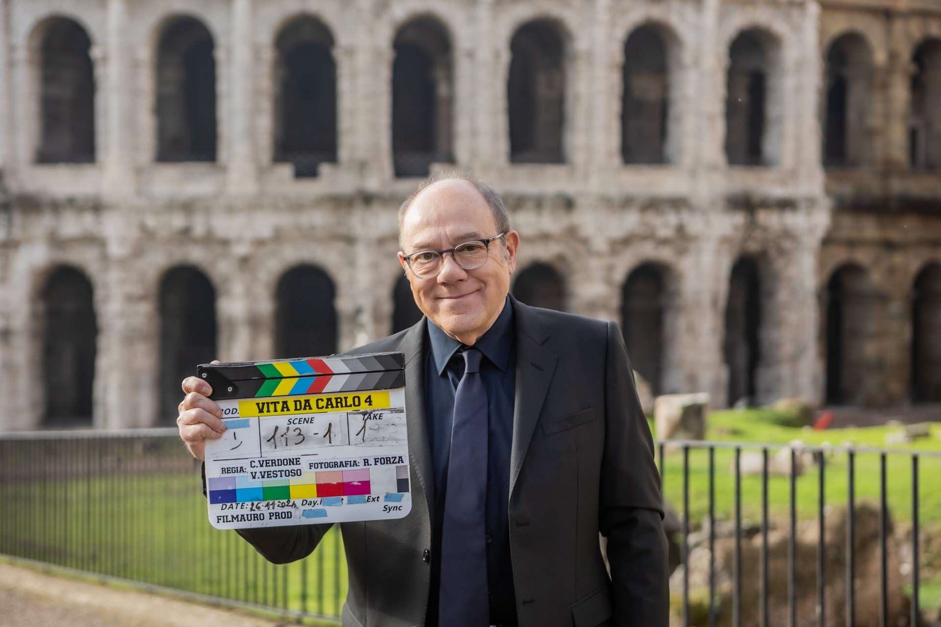 Carlo Verdone torna sul set: al via le riprese della quarta stagione di Vita da Carlo