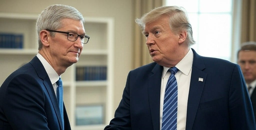 Tim Cook a cena con Trump: i big della tecnologia corteggiano il Presidente