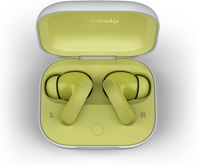 Cuffie Wireless Motorola Moto Buds - Cancellazione Rumore, Suono HD, Verde - Foto 3