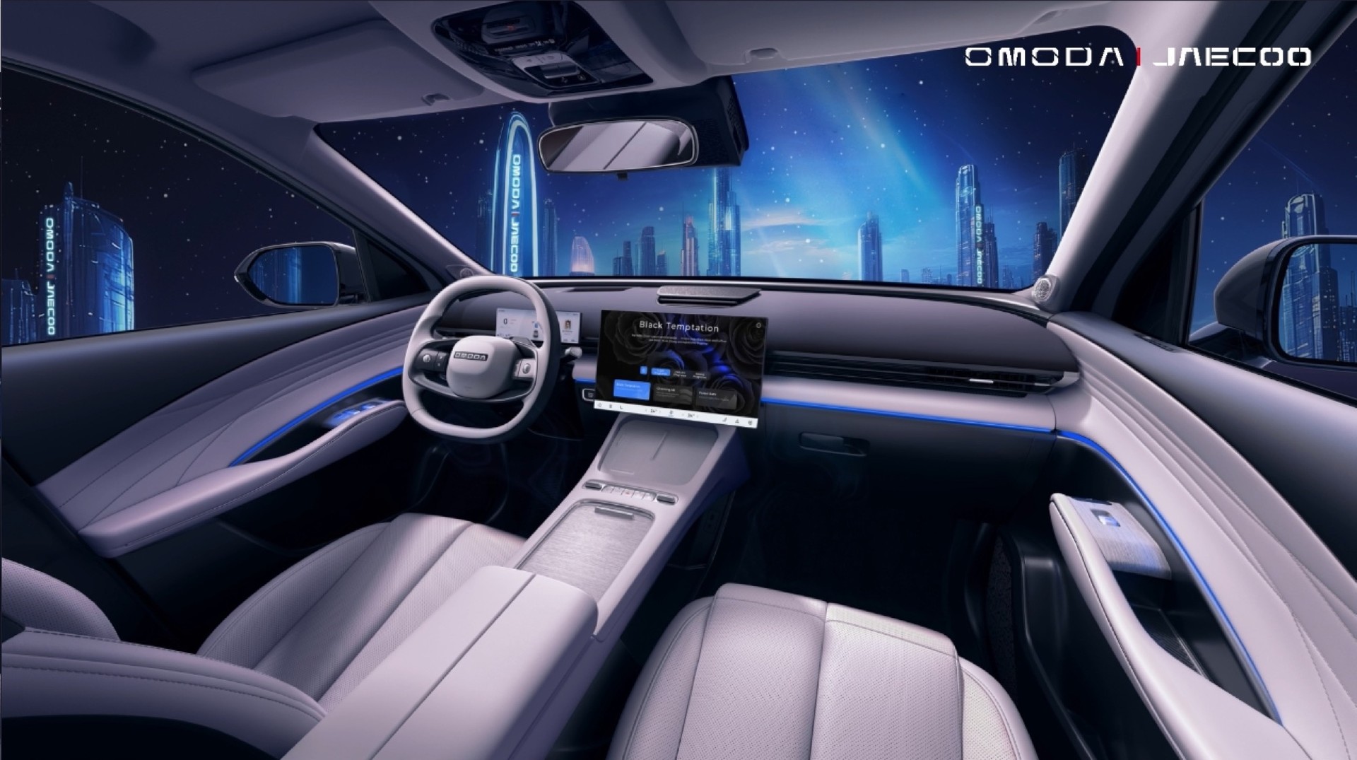 Scopri l'OMODA 7: Interni Tecnologici e Comfort Evoluti