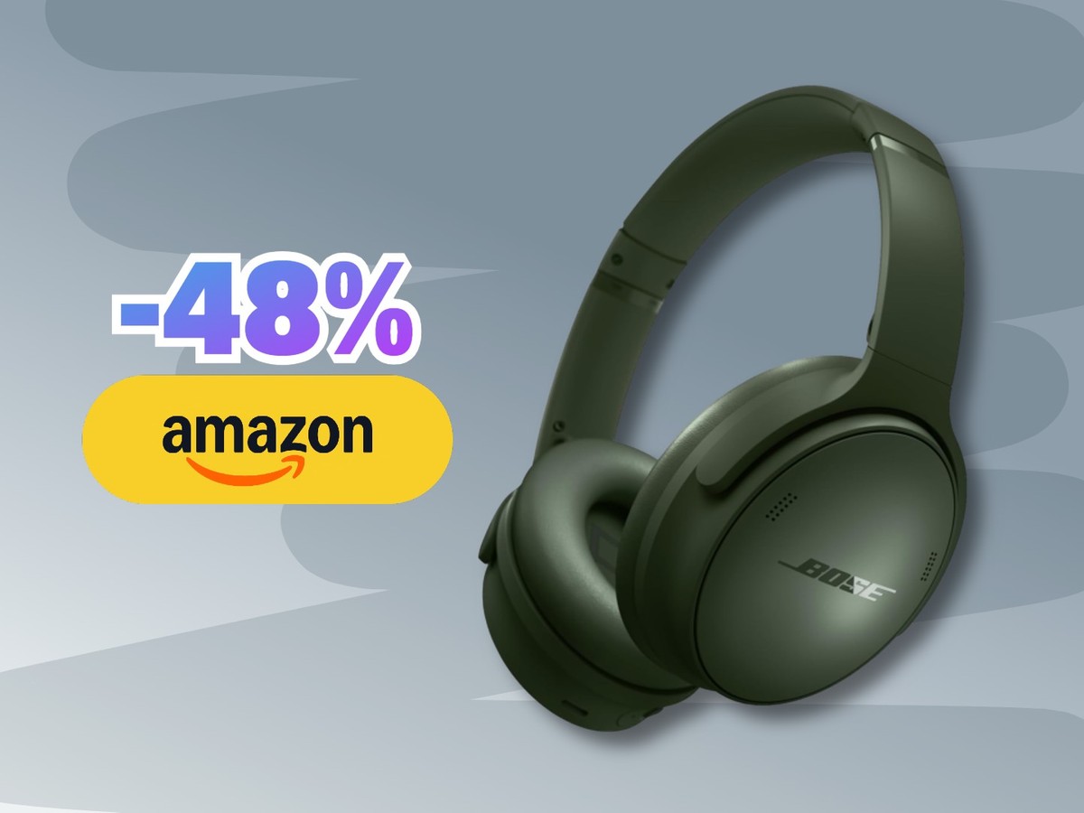 Cuffie Bose QuietComfort Wireless - Cancellazione Rumore, Bluetooth, Batteria 24h, Over-Ear, Nero - Foto 3