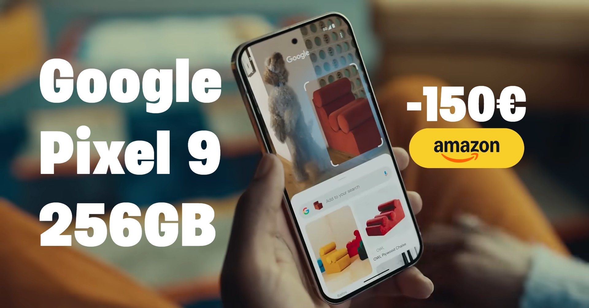 Amazon sconta di 150€ il Google Pixel 9 da 256GB: ora ha molto più senso