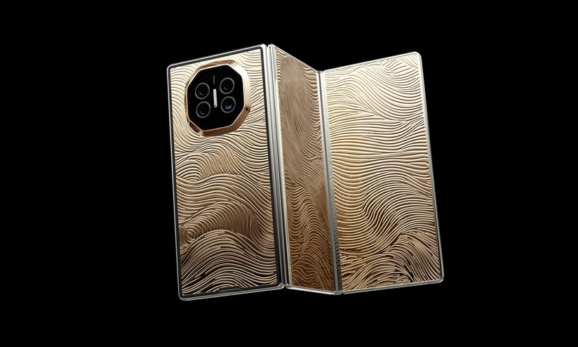 Moex® Cover Ultra-Sottile Per Huawei Nova 5T - Custodia Rigida Anti-Graffio, Superficie Soft Touch, Colore Oro Rosato Metallico