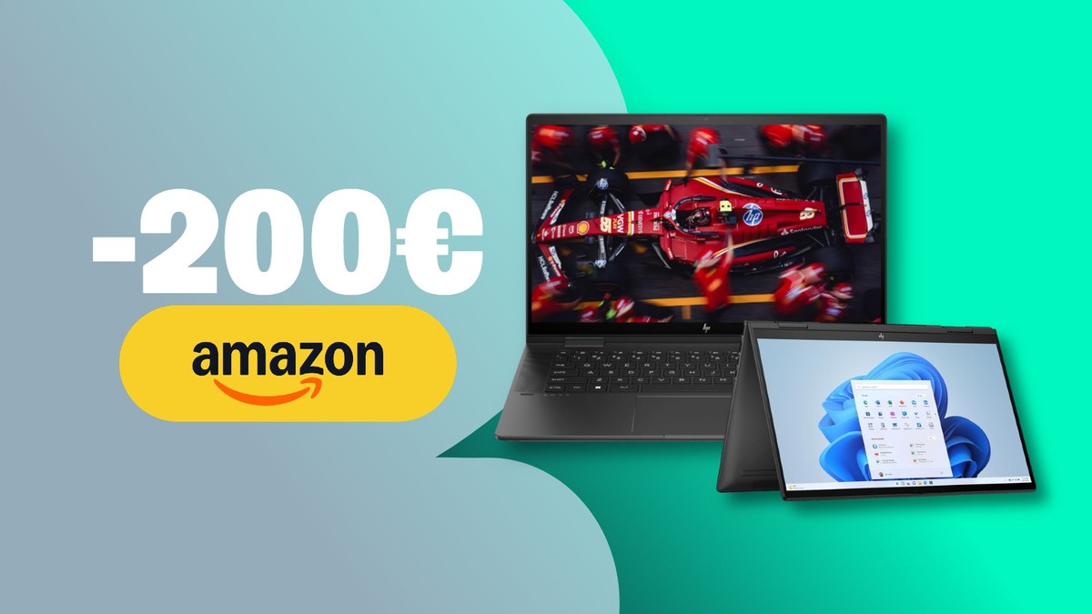 HP Envy x360: sconto di 200€ sul convertibile con AMD Ryzen 7