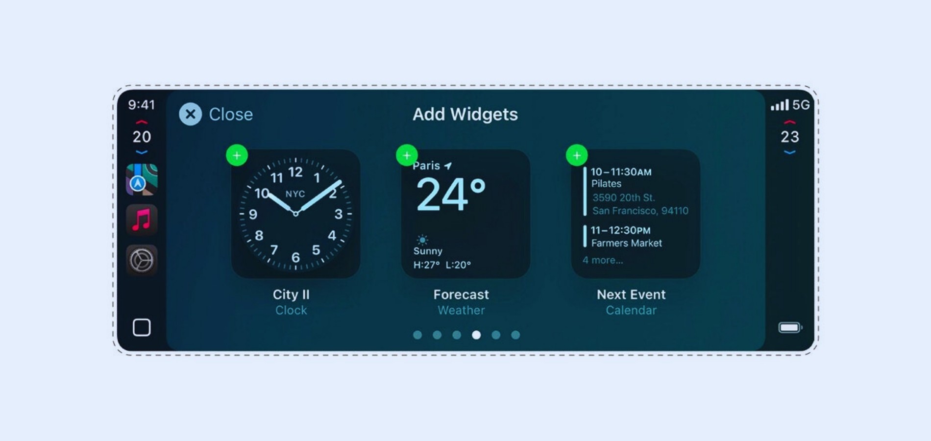 CarPlay 2 con i widget: così Apple porterà iPhone e Mac sullo schermo dell'auto