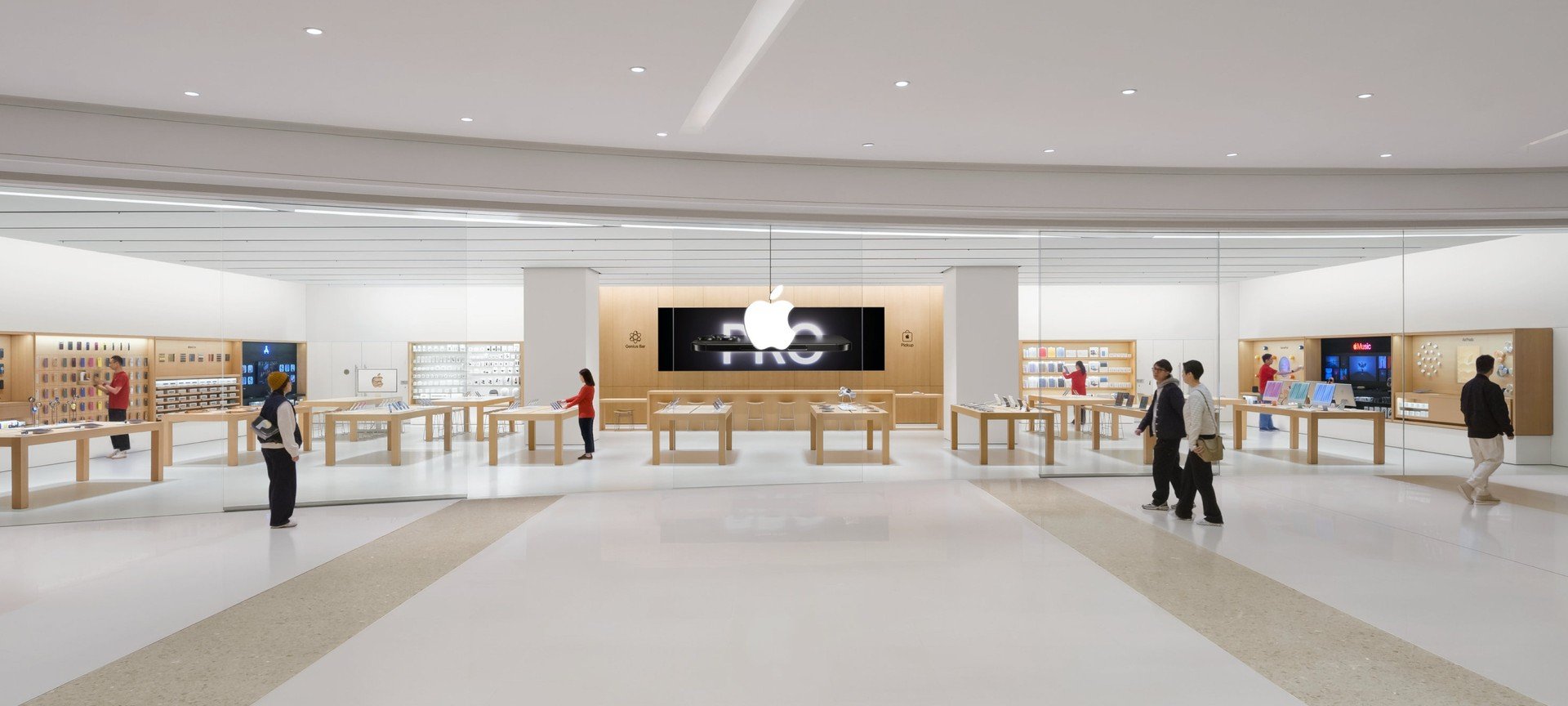 L'ultimo Apple Store anticipa una variazione al layout dei prossimi negozi?