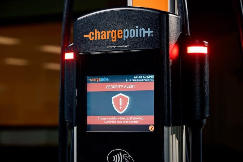 Colonnine per la ricarica vandalizzate? Arriva la soluzione di ChargePoint