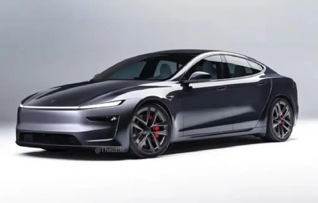 Tesla Model S, ecco come potrebbe apparire con lo stile della Model Y Juniper