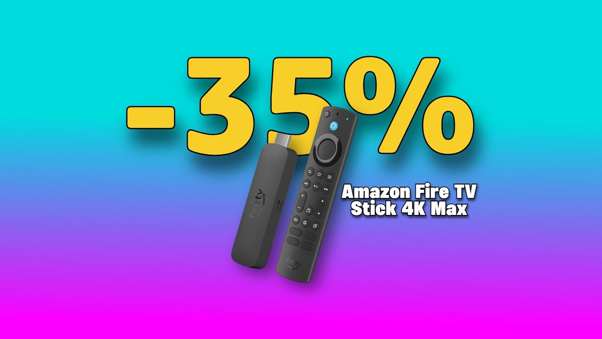 Streaming eccellente con Fire TV Stick 4K Max, ora scontato del 35