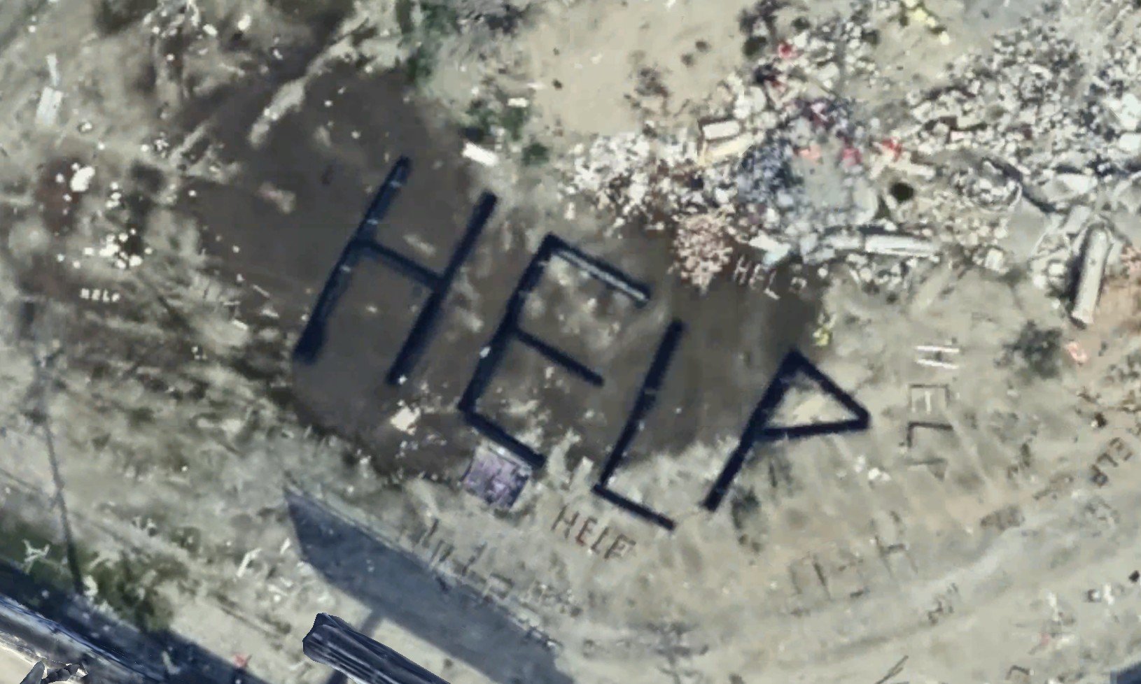 HELP! Richieste (false) di aiuto scoperte con Google Earth