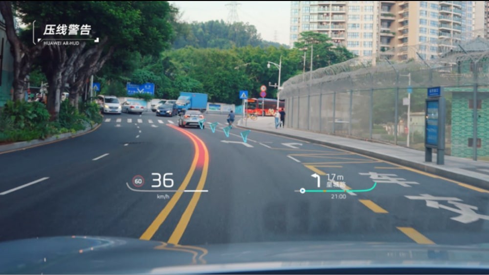 Huawei XHUD-AR: il nuovo head-up display per una rivoluzione alla guida