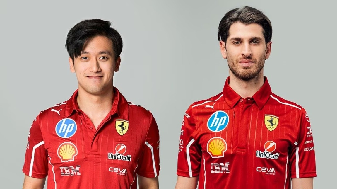 Nuova coppia Ferrari per la stagione 2025: Giovinazzi e Zhou come piloti di riserva