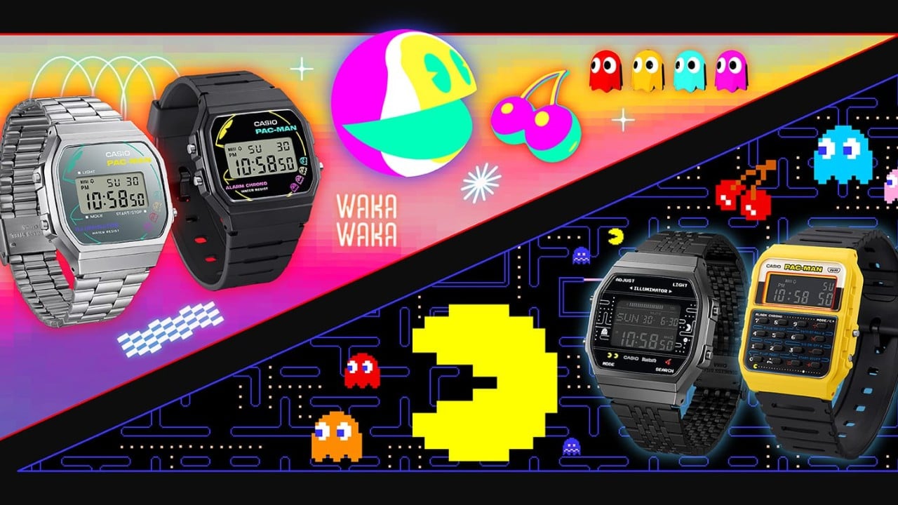 Casio e PAC-MAN: arrivano i nuovi orologi ispirati al videogioco di Bandai Namco