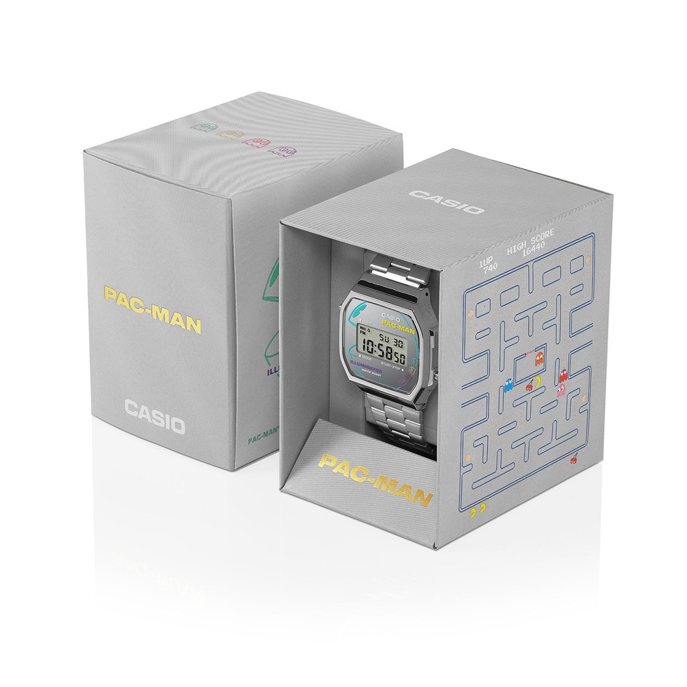 Accutime Pac-Man Level Maze Orologio analogico, multicolore, orologio, Multicolore, Orologio