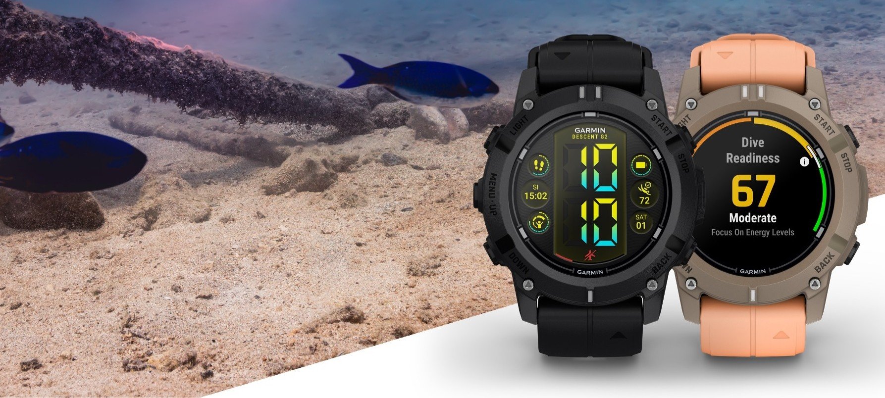 Garmin Descent G2: ufficiale il nuovo smartwatch per immersioni, apnee e altro